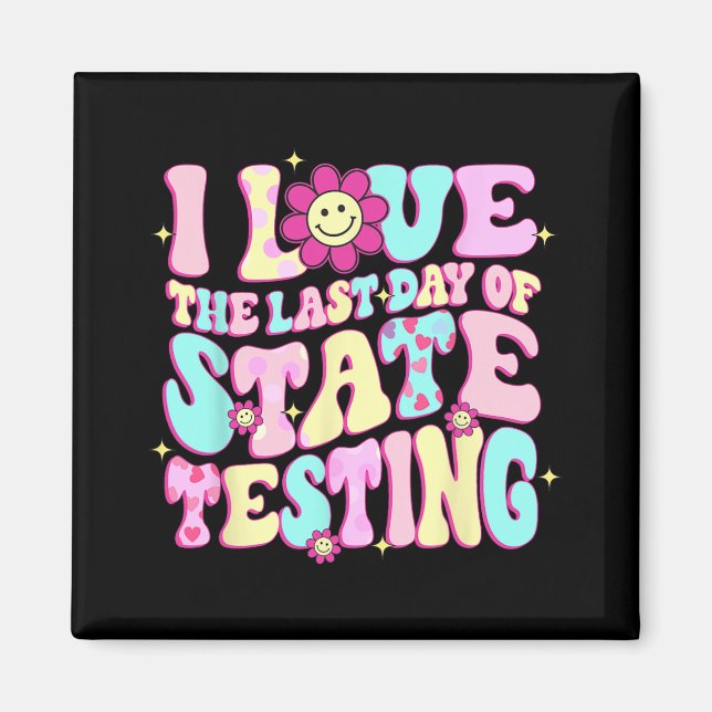 Kärlek den sista dagen för statligt test av lärare magnet (Framsidan)
