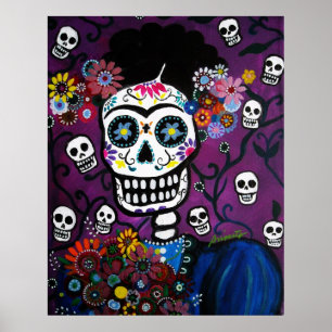 KÄRLEK dia de los muertos Poster