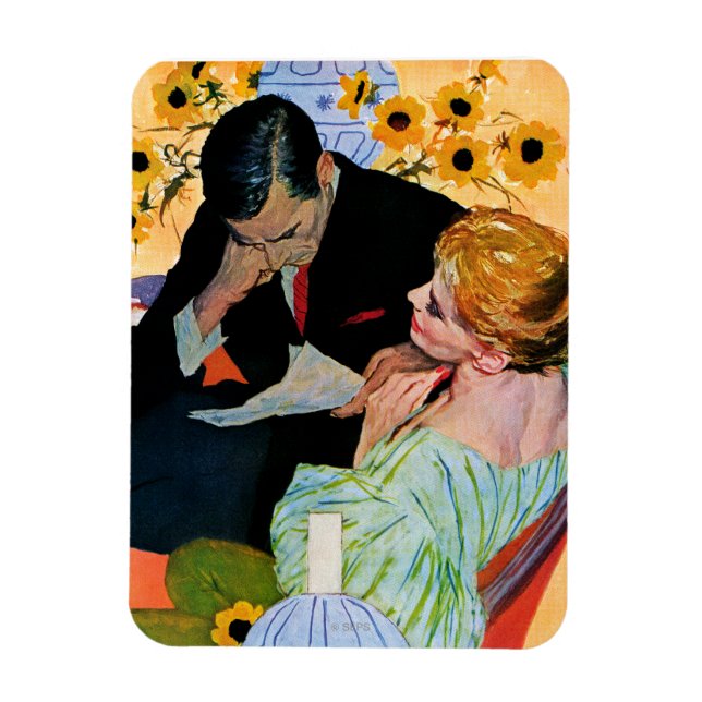 Kärlek Dies Slowly Magnet (Vertikal)