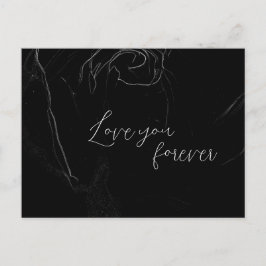 "Kärlek dig för alltid" vykort