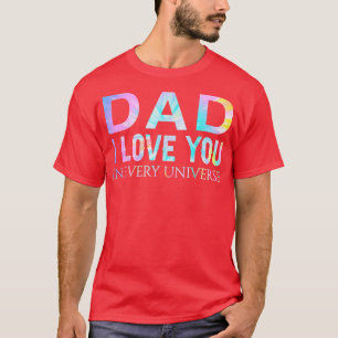 Kärlek dig i varje universell pappa Pappa Fars dag T Shirt