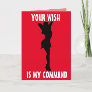 KÄRLEK DIG TILL MAKE HIM NAUGHTY CARDS KORT