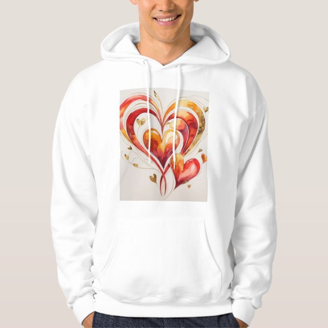 KÄRLEK DIGINE  HOODIE (Framsida)