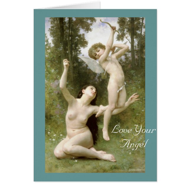 Kärlek Din ängel OBS Kort (Framsidan)