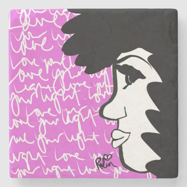 Kärlek din ljusstråle Underlägg (Framsidan)