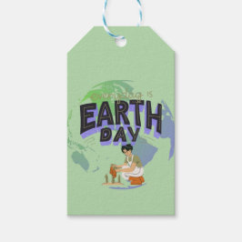 "Kärlek din Mor: Jorddagen varje dag" Presentetikett