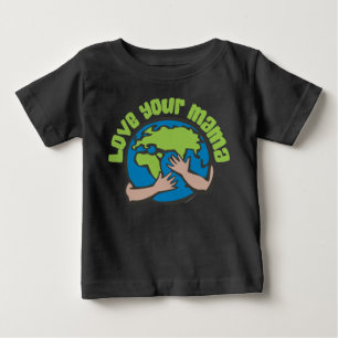 Kärlek din Spara av klimatförändring i Mamma T Shirt