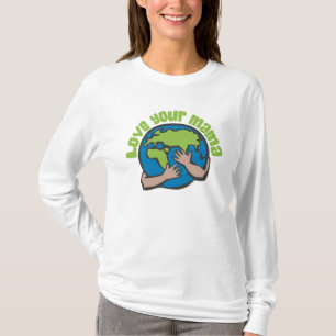 Kärlek din Spara av klimatförändring i Mamma Tee Shirt