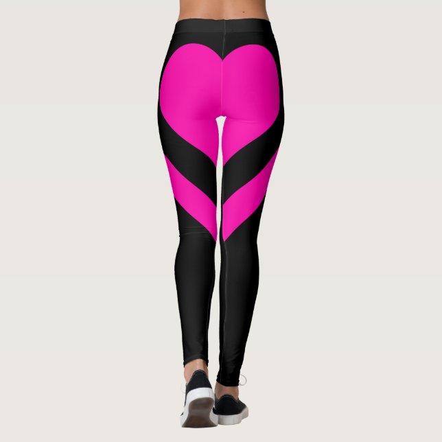 Kärlek Ditt bum Leggings (Baksida)
