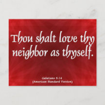Kärlek Ditt grannland Galatians 5:14