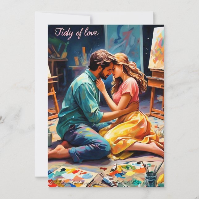 Kärlek ditt kort av James Michael Miller (Framsida)