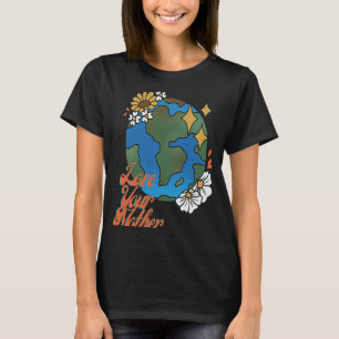 Kärlek Ditt Mor--land, Eco-Friendly Vintage Womenu T Shirt