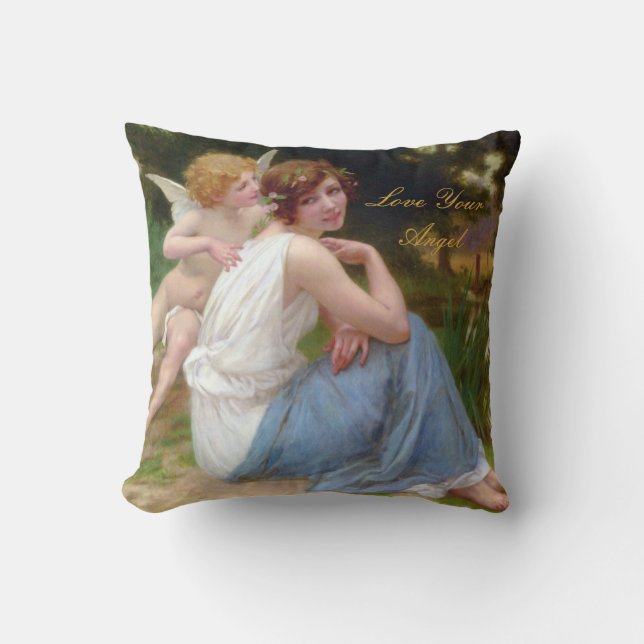 KÄRLEK DIUR ANGEL KUDDE (Framsida)