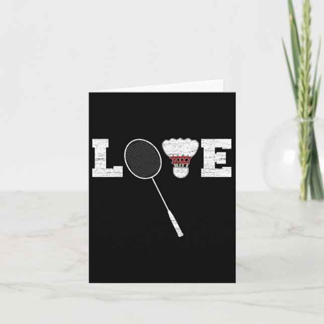 Kärlek Dminton Shuttle Birdies - Dminton Sport 1 Kort (Framsida)