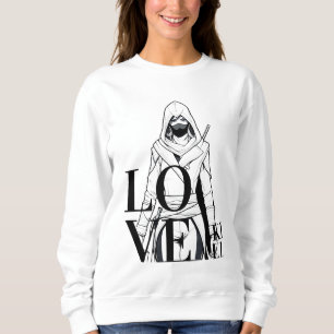 Kärlek Döda: Mysterisk Assassin Art T Shirt