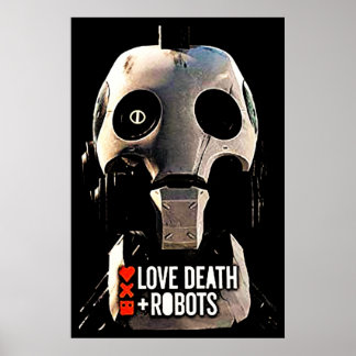 Kärlek Dödsrobots Poster