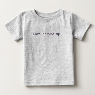 Kärlek dök upp i Baby Romper T Shirt