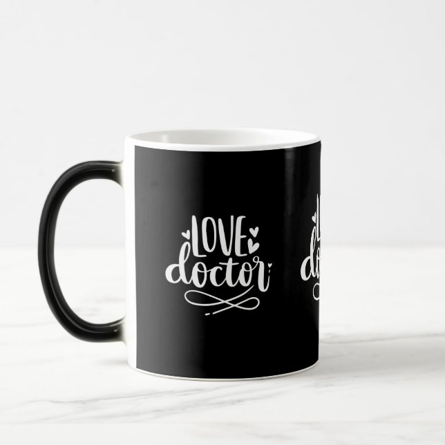 Kärlek doktor magisk mugg (Vänster)
