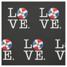 Kärlek Dominikanska republiken Smilande Flagga