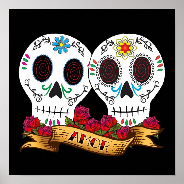 Kärlek Döskallar "Kärlek" Poster (Framsidan)