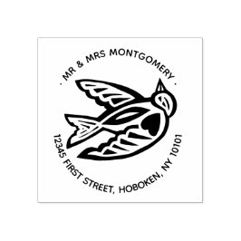 kärlek dove returadress frimärke stämpel