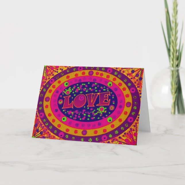 Kärlek driver kort (Framsida)