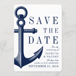 Kärlek Droppar Anchor | Spara datum Datumet