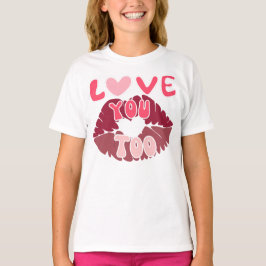 KÄRLEK du Anpassningsbar-gåvor till Big Day T Shirt