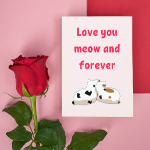 Kärlek du äter och alltid. Valentineser av Rosa Vykort