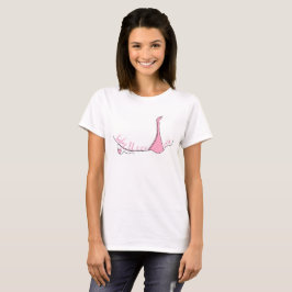 Kärlek Du Baby T_Shirts (Rosa) T Shirt
