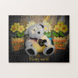Kärlek Du Beary Mo Valenpuzzle Pussel