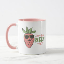 Kärlek Du Berry Mort jordberry Mugg