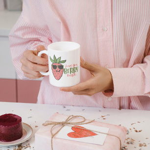 Kärlek Du Berry Mort jordberry Mugg