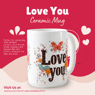 Kärlek Du Ceramic Mugg