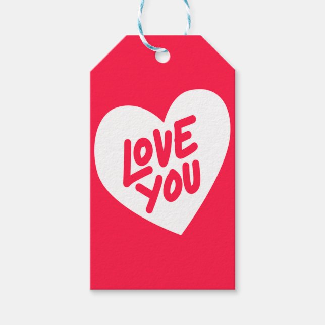 Kärlek Du ger Märkre Presentetikett (Framsidan)