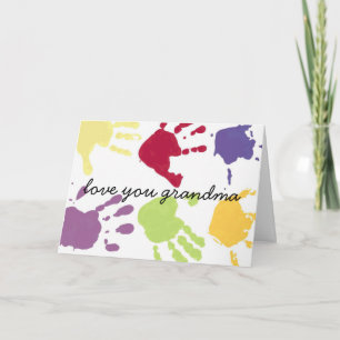 Kärlek Du Grandma Grattis på födelsedagen Card Kort