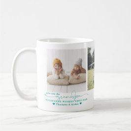 Kärlek Du Grandpa | Tre fotokollage Kaffemugg