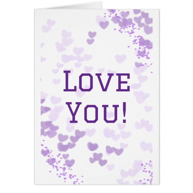 Kärlek du hälsningskort (Framsidan)