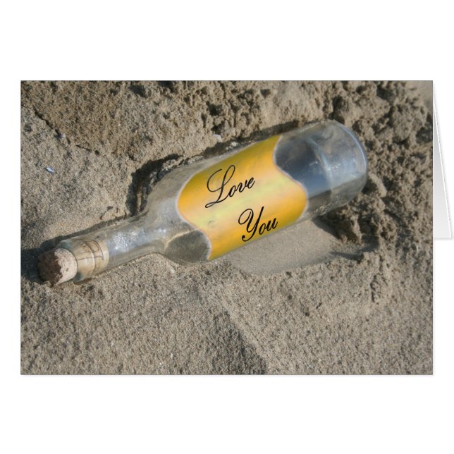 Kärlek du hälsningskort (Framsidan Horizontal)