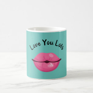 Kärlek du har förlorat Kissy Läppar Kaffemugg