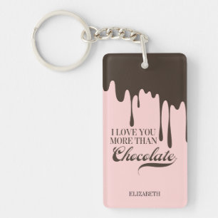 Kärlek Du har mer än att Chocolate Valentine Keych