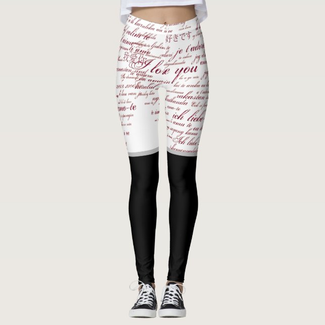 Kärlek du leggings (Framsida)