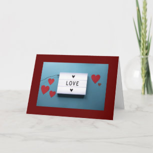 ***KÄRLEK DU LOGGAR*** VISA DIG PÅ BIRTHDAY-KORTET KORT