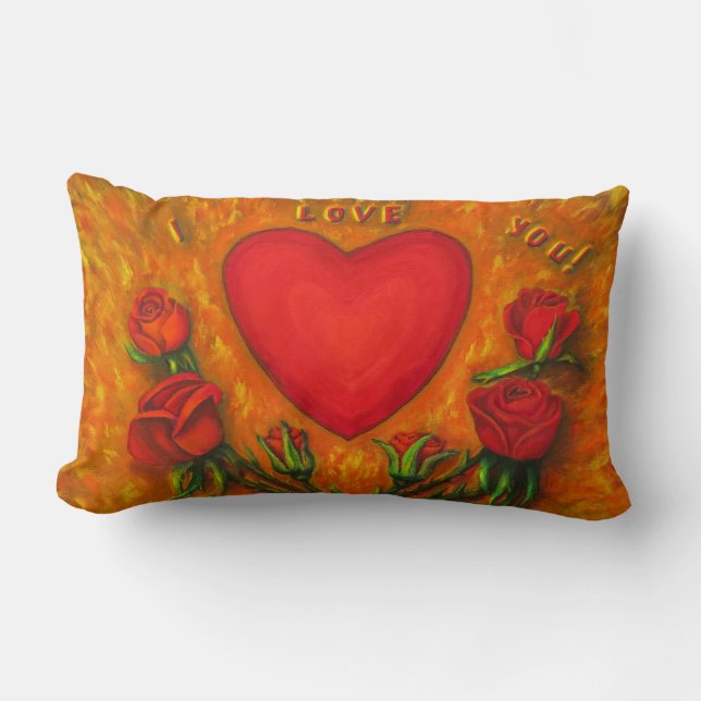 Kärlek du lumbarkudde (Framsida)