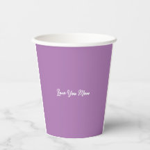 Kärlek du Mamma Cute Snyggt Lilac Färg