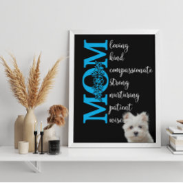 Kärlek du Mamma...från din maltesiska terrier Poster
