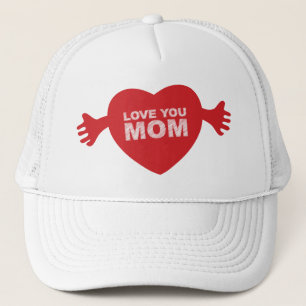 Kärlek du Mamma Heart Truckerkeps