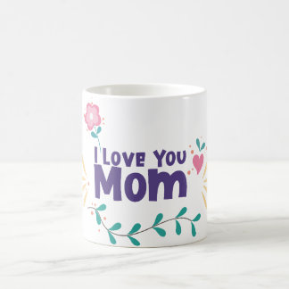 kärlek du mamma kaffe mugg