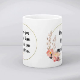 Kärlek du Mamma Modern Cute Mors dag Mugg
