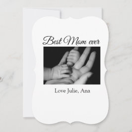 kärlek du mamma mors dag lägg till bild namn kort